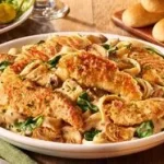 Chicken Marsala Fettuccine