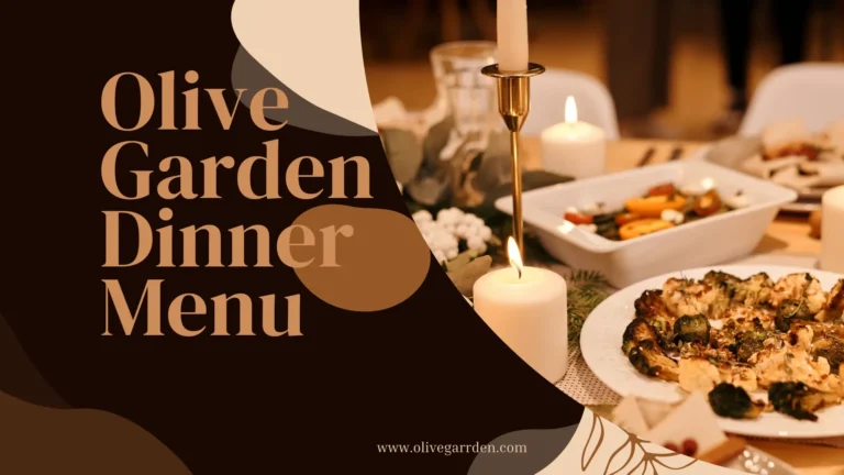 Olive Garden Dinner Menu