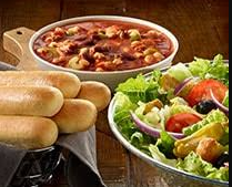 WEEKDAY Lunch Special: Soup, Salad, and Breadsticks