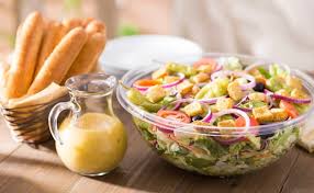 House Salad with Breadsticks