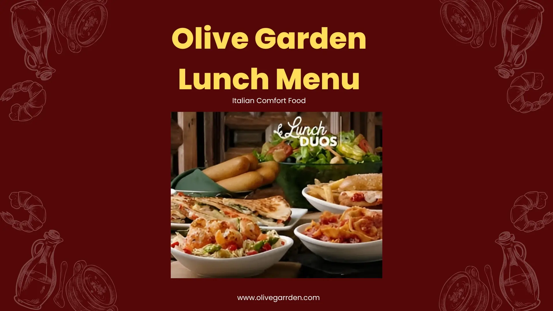 Olive Garden Lunch Menu