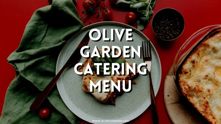 Olive Garden Catering Menu